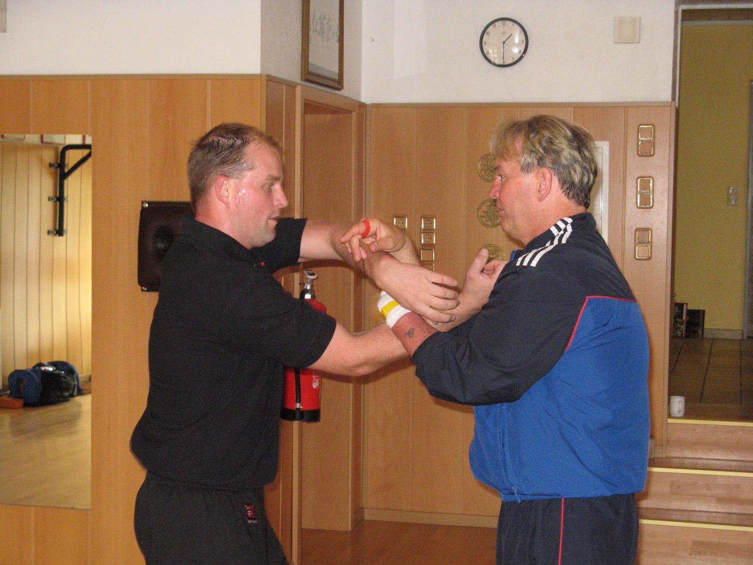 Training in Menden, Duitsland 2007